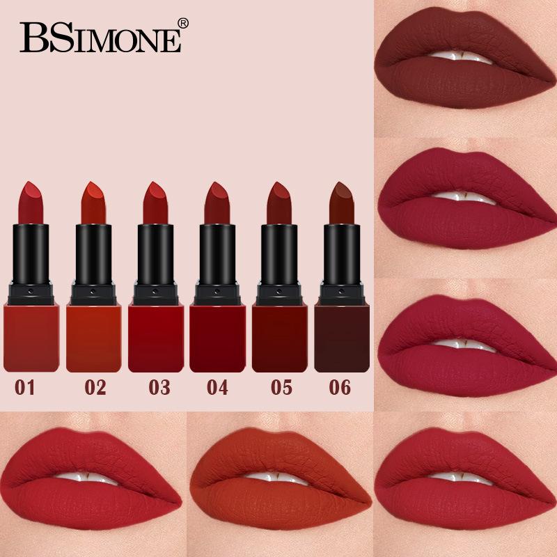 Matte Velvet Lip Tint Long Lasting - Velvet Matte Lipgloss – wasserfestes, feuchtigkeitsspendendes,