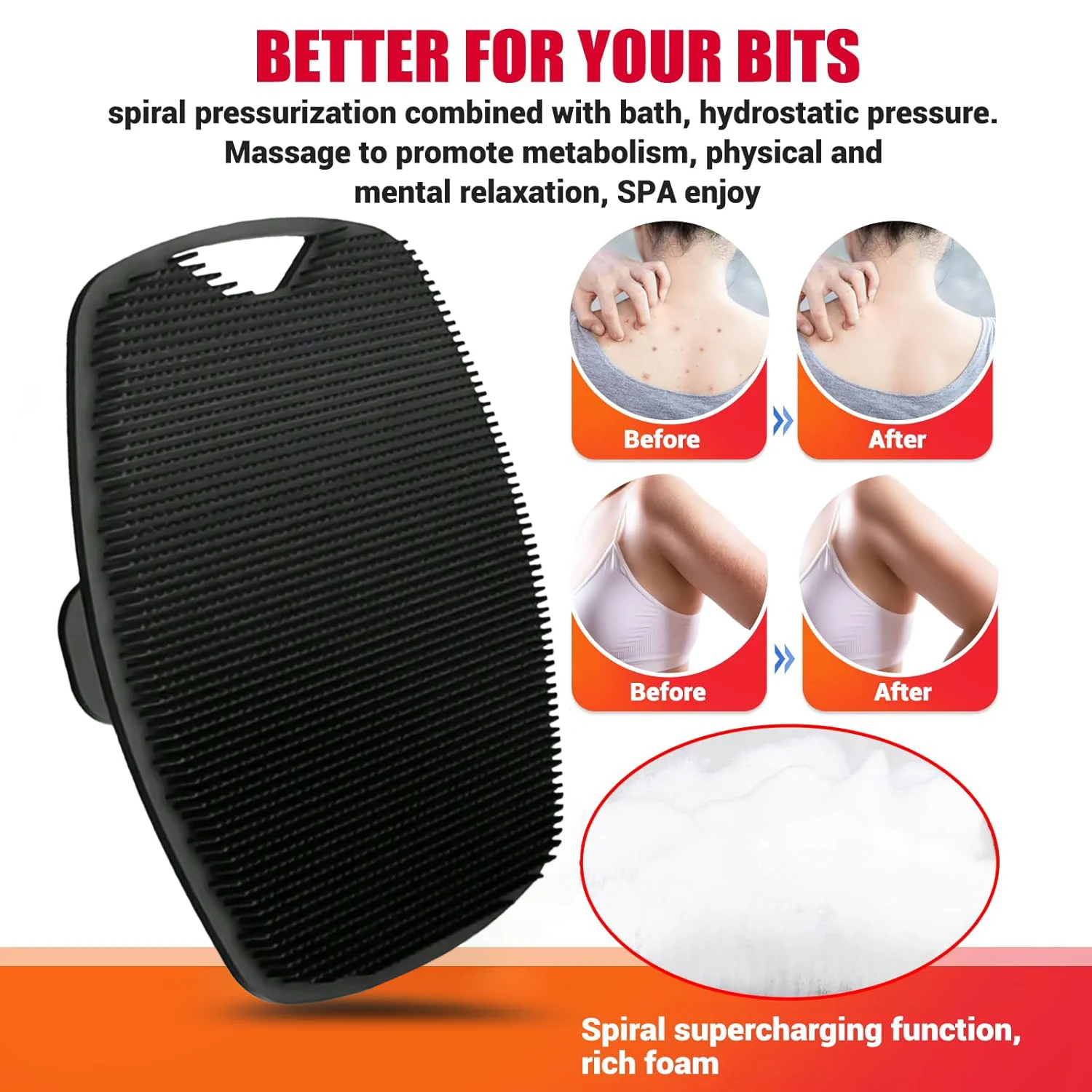 Neue Massage-Badebürste, ovale – Silicone Face Scrubber Electric Bewertung und Preis
