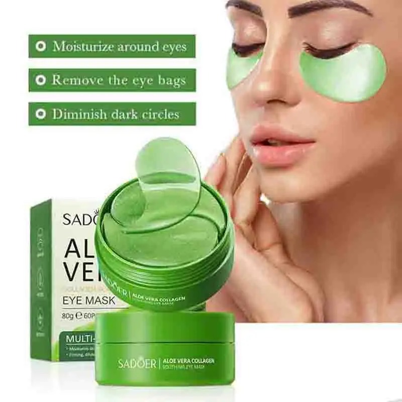 60 stücke Aloe Vera Kollagen A – Collagen Under Eye Patches Bewertung und Preis