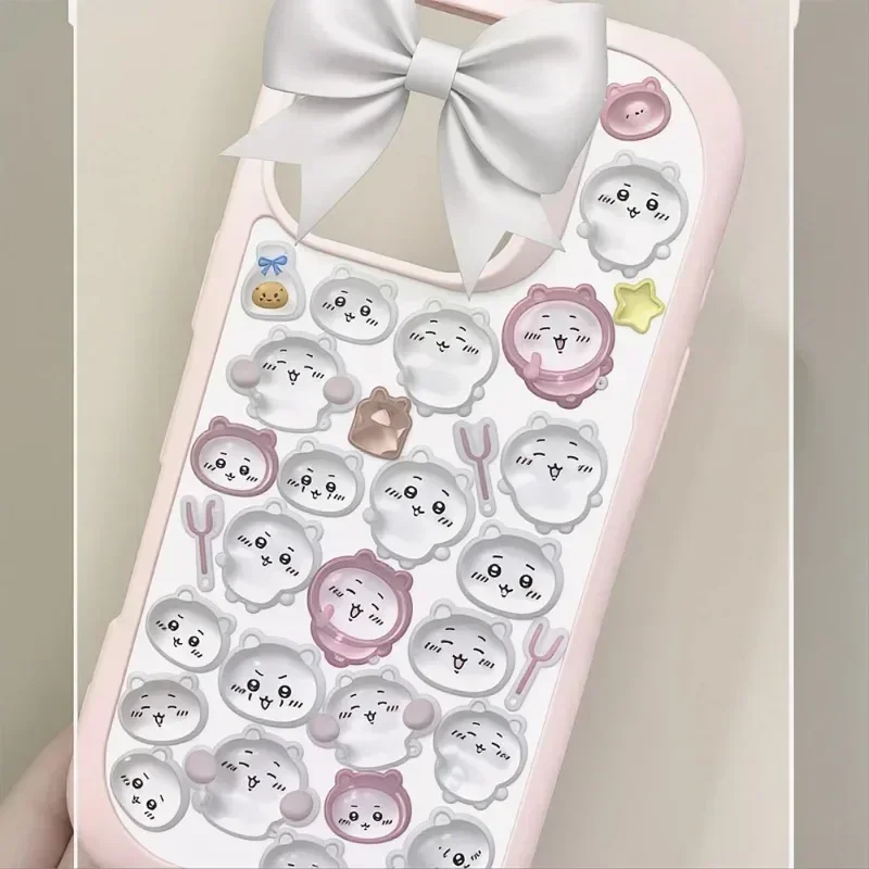 Chiikawa 3D-Aufkleber, niedlic – Nail Art Bewertung und Preis